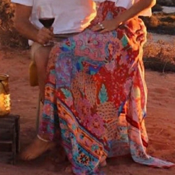 COPY - Forest Gypsy Maxi Skirt Lotus - Picture 2 of 4